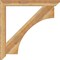 Ekena Millwork Westlake Slat Rough Sawn Bracket, Western Red Cedar, 4"W x 42"D x 42"H BKT04X42X42WTL06RWR - alternate 2